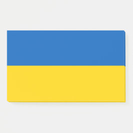 Notas Post-it® Bandera ucraniana (Ucrania)