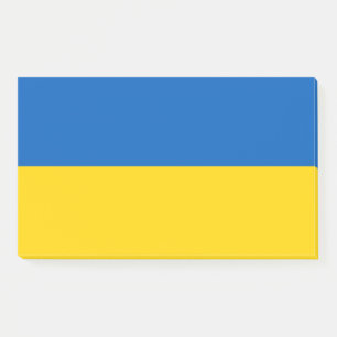 Notas Post-it® Bandera ucraniana (Ucrania)