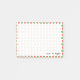 Notas Post-it® Banderas redondas de Italia