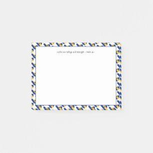 Notas Post-it® BARBADOS Personalizado de las Escrituras Cristiana