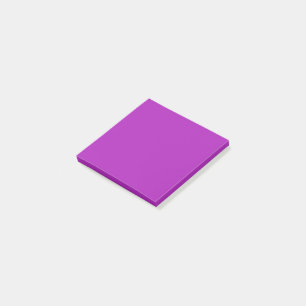 Notas Post-it® Barney (color sólido)