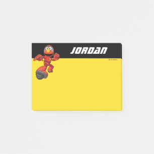 Notas Post-it® Barrio Sésamo Mecha Builders Elmo Añadir nombr