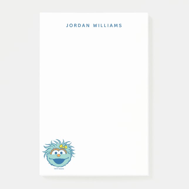 Notas Post-it® Barrio Sésamo | Sonrisa de Rosita (Anverso)