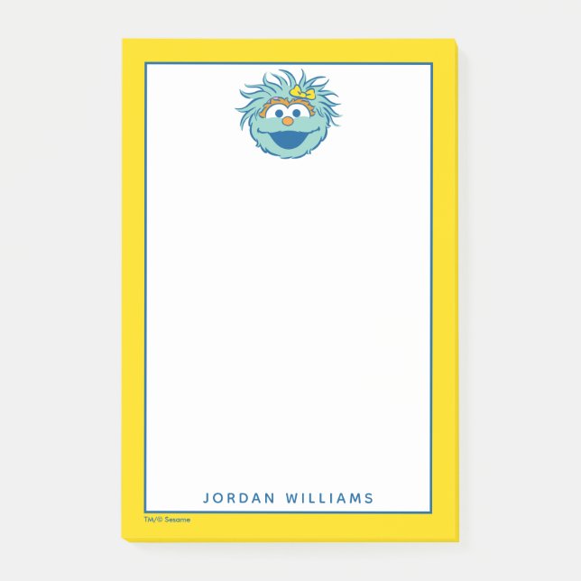 Notas Post-it® Barrio Sésamo | Sonrisa de Rosita (Anverso)