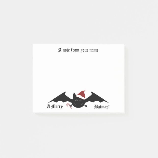 Notas Post-it® Batimas góticos adorables (Anverso)