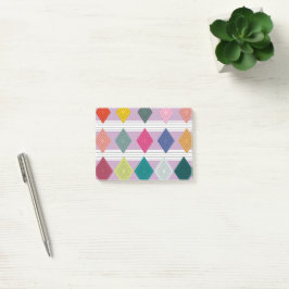 Notas Post-it® Bauhaus Diamond Quilt