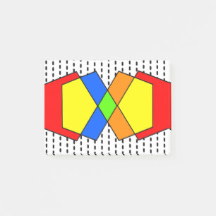 Notas Post-it® Bauhaus Pentagons