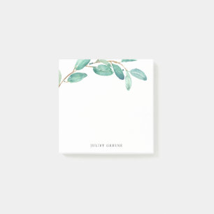 Notas Post-it® Bayou Botanicals   Nombre personalizado de la vege