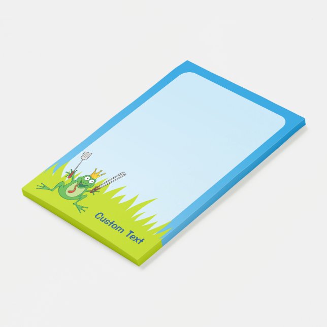 Notas Post-it® BBQ Prince (En perspectiva)