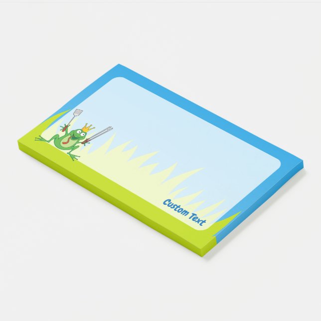 Notas Post-it® BBQ Prince (En perspectiva)