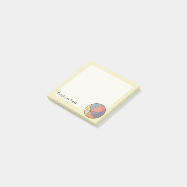 Notas Post-it® Beach Ball (En perspectiva)