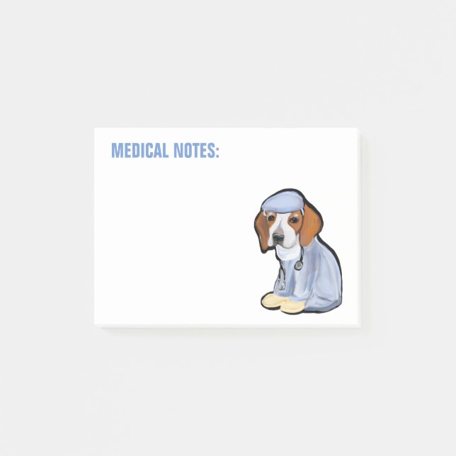 NOTAS POST-IT® BEAGLE (Anverso)