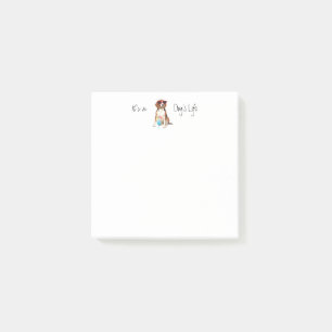 Notas Post-it® Beagle de verano