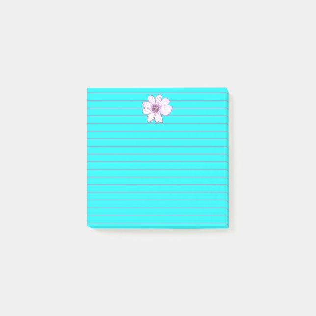 Notas Post-it® Beautiful Flower Post-it Notes (Anverso)