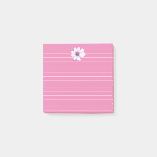 Notas Post-it® Beautiful Flower Post-it Notes (Anverso)