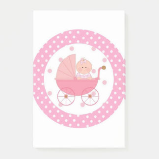 Notas Post-it® bebé rosa dulce