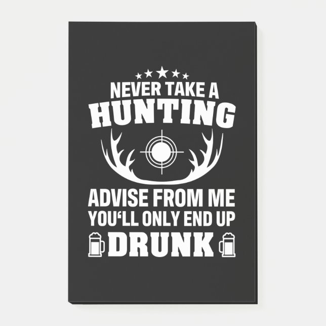 Notas Post-it® Bebida Deer Hunter (Anverso)