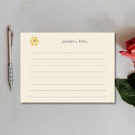 Notas Post-it® Bee and Honeycomb