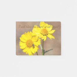 Notas Post-it® Bendeciré al señor siempre