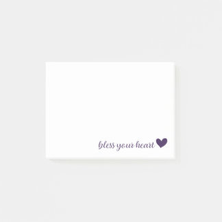 Notas Post-it® Bendiga su corazón