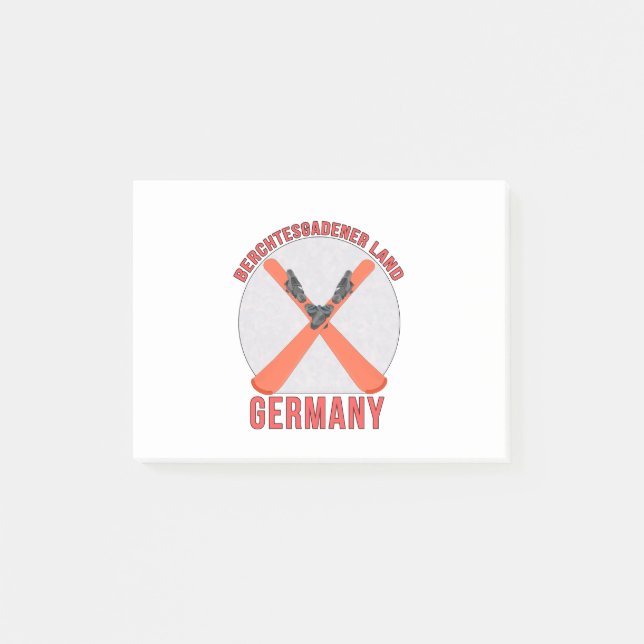 Notas Post-it® Berchtesgadener Land, Alemania (Anverso)