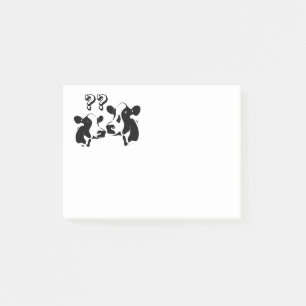 Notas Post-it® Bessie y Nellie, las vacas