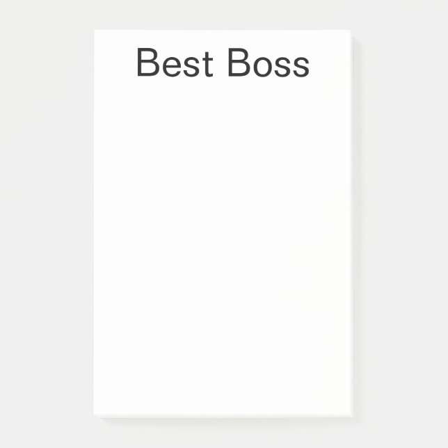 Notas Post-it® BEST BOSS Post-it NOTES (Anverso)