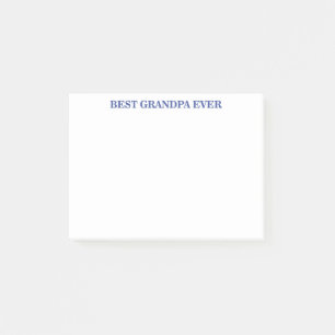 NOTAS POST-IT® BEST GRANDPA EVER