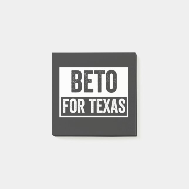 Notas Post-it® beto FOR TEXAS (Anverso)