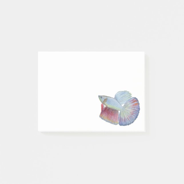 Notas Post-it® Betta Fish Notes (Anverso)