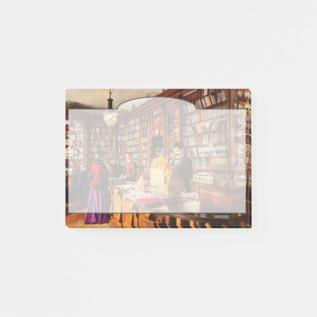 Notas Post-it® Biblioteca - Una novedosa idea 1895 (Anverso)