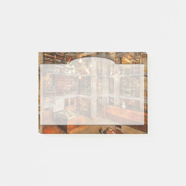 Notas Post-it® Biblioteca - una obra clásica literaria 1905 (Anverso)