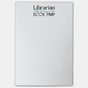 Notas Post-it® Bibliotecario también conocido como libreta del