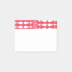 Notas Post-it® Bichos rojos y rosas