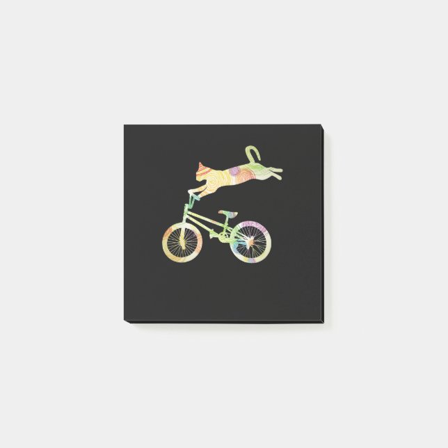 Notas Post-it® Bicicleta para gatos - Tu colección de regalos (Anverso)