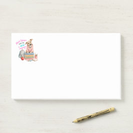 Notas Post-it® ¡Bienvenidos a las Aventuras Escolares de Lina!