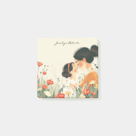 Notas Post-it® Billete de amor de la madre