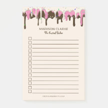 Billetes de Baked Goods Bakery Business Post-it