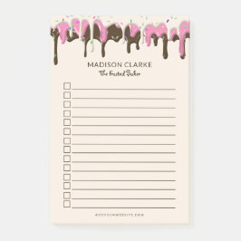 Notas Post-it® Billetes de Baked Goods Bakery Business Post-it