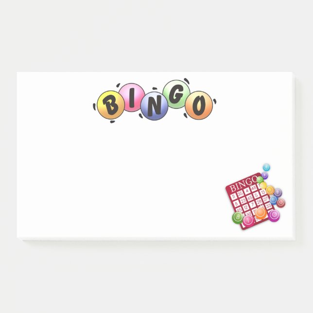 NOTAS POST-IT® BINGO (Anverso)