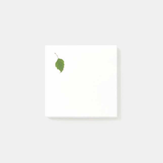 Notas Post-it® Birch Leaf (Anverso)