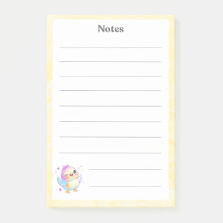 Notas Post-it® Bird Notepad Cute Pastel Bird