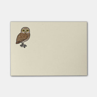 Notas Post-it® Birdorable madriguera el búho