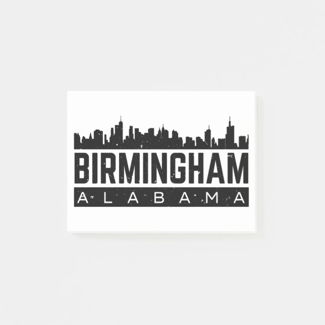 Notas Post-it® Birmingham Alabama (Anverso)