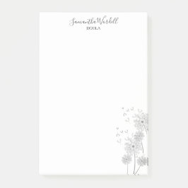 Notas Post-it® Birth Doula O Partera