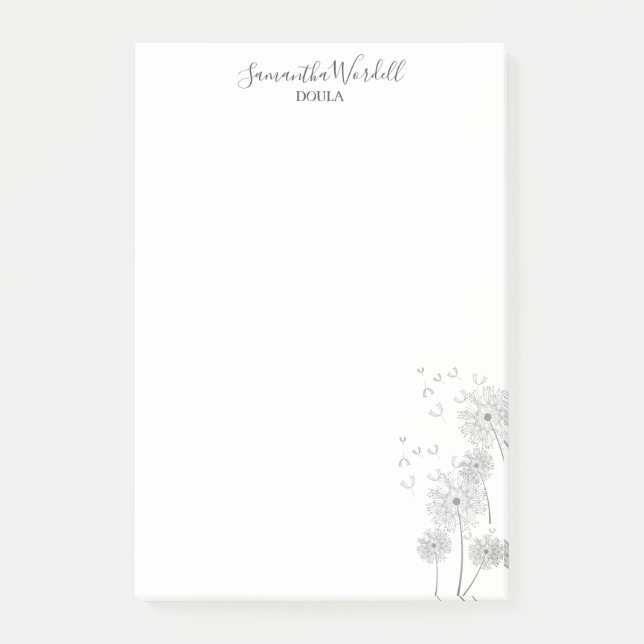 Notas Post-it® Birth Doula O Partera (Anverso)