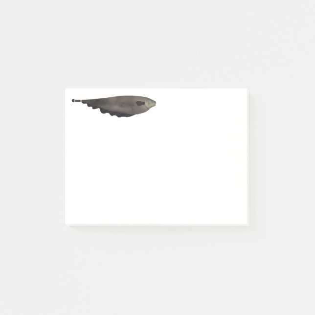 Notas Post-it® Black Ghost (Anverso)