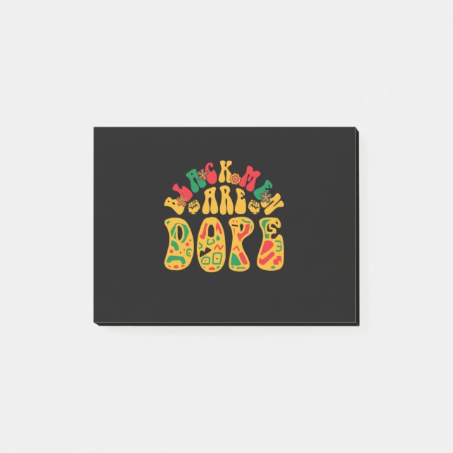 Notas Post-it® black_men_are_dope_02 (Anverso)