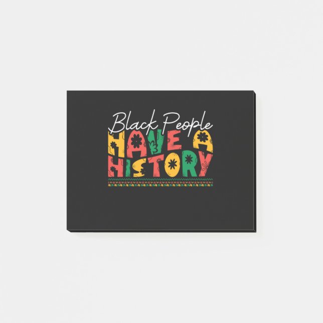 Notas Post-it® black_people_have_a_History_02 (Anverso)