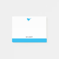 Blanco con pequeño cielo azul pájaro y borde + nom